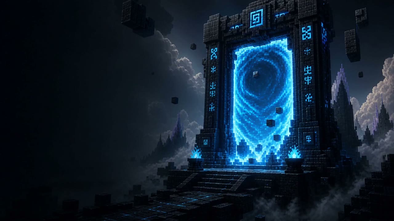 Floating citadels and cloud pathways in the MagicRPG realm
